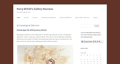 Desktop Screenshot of gallerynouveau.biz