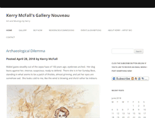 Tablet Screenshot of gallerynouveau.biz